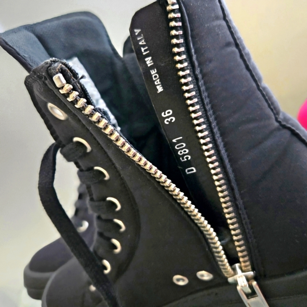 Rick Owens | Puffer High-Top Sneaker - Picture 6 of 8